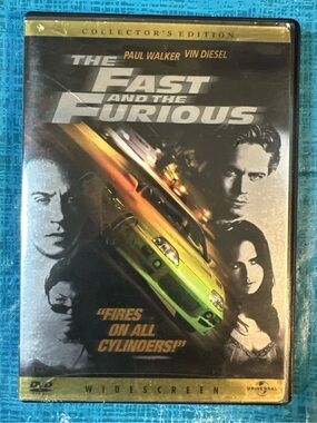 The Fast and the Furious - DVD - GOOD